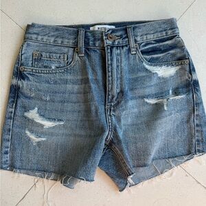 Pistola denim cut off shorts